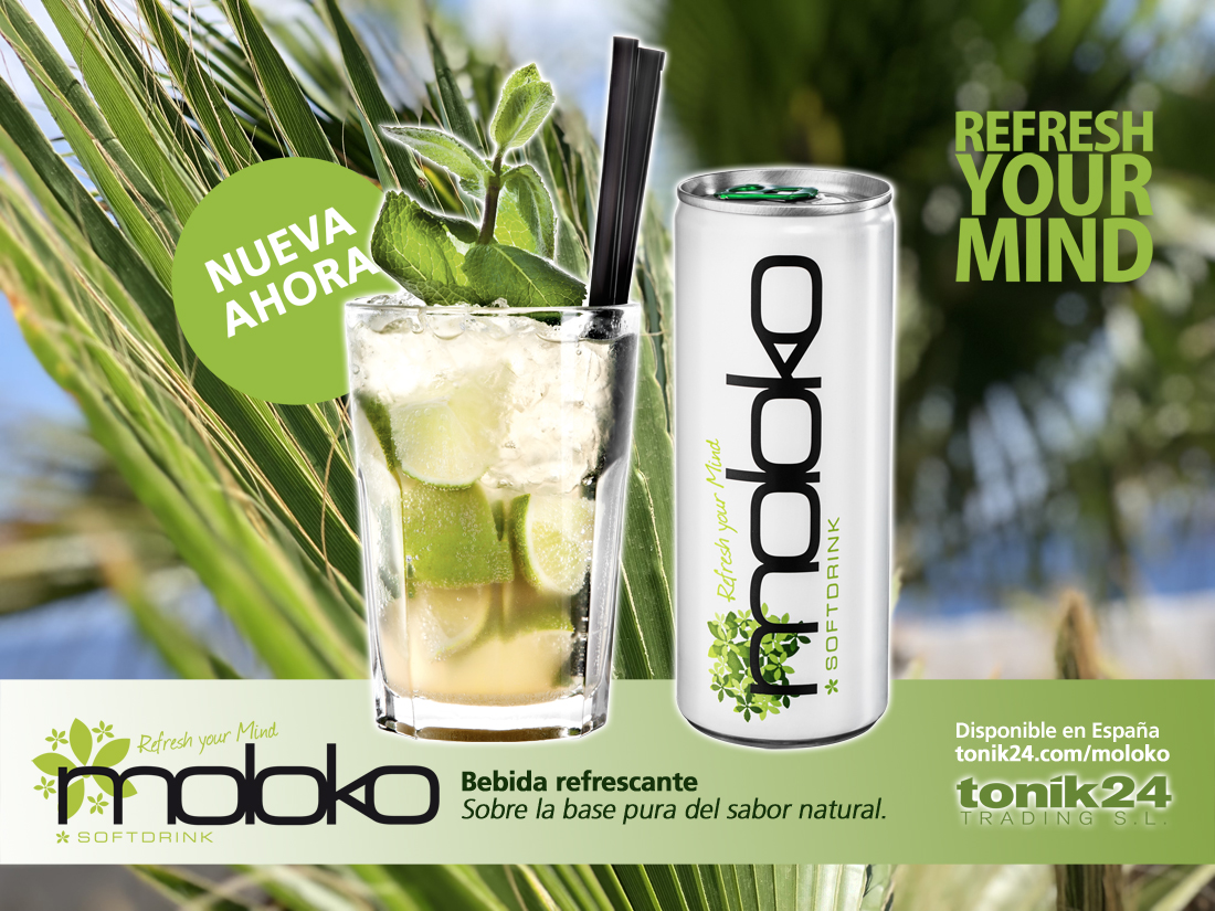 Moloko Bebida Refrescante disponible en España | Ordene Moloko en España!